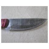 (FS) 8.5" Damascus Blade Knife with...