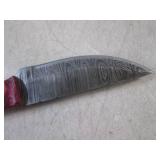 (FS) 8.5" Damascus Blade Knife with...