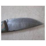 (FS) 8" Damascus Blade Knife with L...