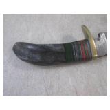 (FS) 6" Damascus Blade Knife with L...