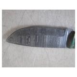 (FS) 8.25" Damascus Blade Knife wit...