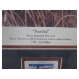 (A-4) Framed Signed Jim Killen "Sta...