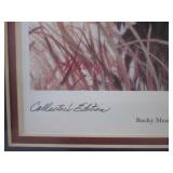 (A-4) Framed Signed Jim Killen "Sta...