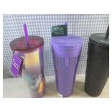 (CSB) 3 New Starbucks 24oz Tumblers...