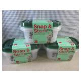 (CSB) 3 - 3-Count 66oz Snap & Store...