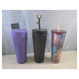 (EW5) 3 New Starbucks 24oz Tumblers...