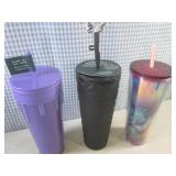 (EW5) 3 New Starbucks 24oz Tumblers...