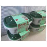 (A-2) 4 - 3-Count 66oz Snap & Store...