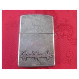(CNTR) Vintage Zippo Barbed Wire Li...