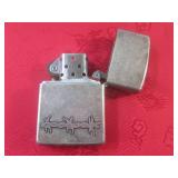(CNTR) Vintage Zippo Barbed Wire Li...