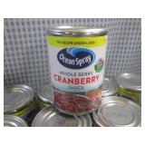 (B-2) 12 Cans of Ocean Spray Whole ...
