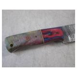 (FS) 8" Damascus Blade Knife with L...