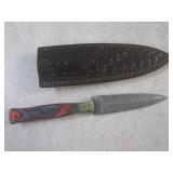 (FS) 8.25" Damascus Blade Knife wit...