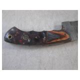 (FS) 8" Damascus Blade Knife with L...