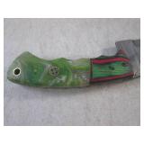 (FS) 8" Damascus Blade Knife with L...