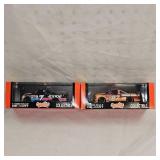 (2) 1/43rd Scale Nascar Quartzo Collectible