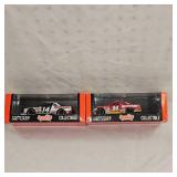 (2) 1/43rd Scale Nascar Quartzo Collectible
