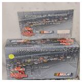 Nascar 1989-1999 12 Silver Chrome Commemortive Car Set