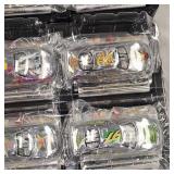 Nascar 1989-1999 12 Silver Chrome Commemortive Car Set