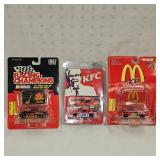 Nascar 1/64 Scale Die Cast, Set of 3