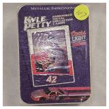Nascar Embossed Metal Card Set-Petty