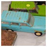 Lot of 4 Jeeps and Truck Frame