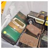 Lot of 8 Nylint Trucks and Parts