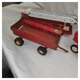 Lot of 2 Flare Wagons and Hook n Ladder Trailers