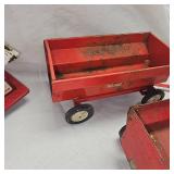 Lot of 2 Flare Wagons and Hook n Ladder Trailers