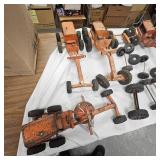 Huge Lot of Road Graders, Structo and Parts