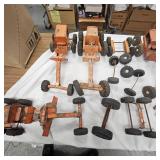 Huge Lot of Road Graders, Structo and Parts