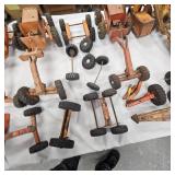Huge Lot of Road Graders, Structo and Parts