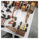 Huge Lot of Road Graders, Structo and Parts