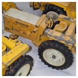 Lot of 4 International Die Cast Back Hoes