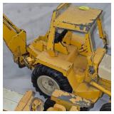 Lot of 4 International Die Cast Back Hoes