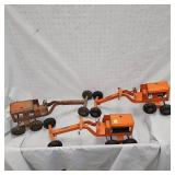 Pair of Structo Road Graders