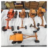 Lot of Structo/Tonka Road Graders