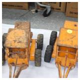 Lot of Structo/Tonka Road Graders