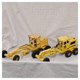 Lot of 2 Classic Tonka Road Graders