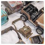 Lot of Jeeps, Tonka