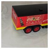 Coca Cola Clock Truck and 1:45 Scale 1960 Delivery Van