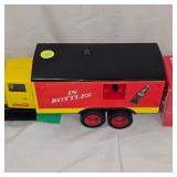 Coca Cola Clock Truck and 1:45 Scale 1960 Delivery Van