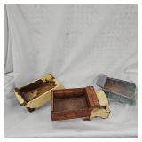 Lot of Dump Truck Boxes and Dump Truck