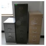 Rm 207 - 3 file cabinets
