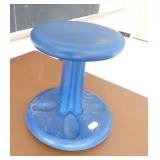 Rm 207 - Steel desk and 2 stools