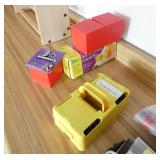 Rm 207 - Counter full of binders, bookshelf etc