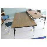 Rm 206 -  2 tables 36x72 and 30x60 and 2 chairs