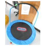 Rm 206 - trampoline and fitball