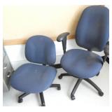 Rm 204 - Steel desk, file cabinet, 2 chairs, floor mat