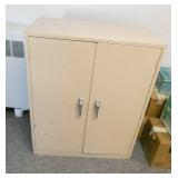 Rm 201 - 2 steel cabinets